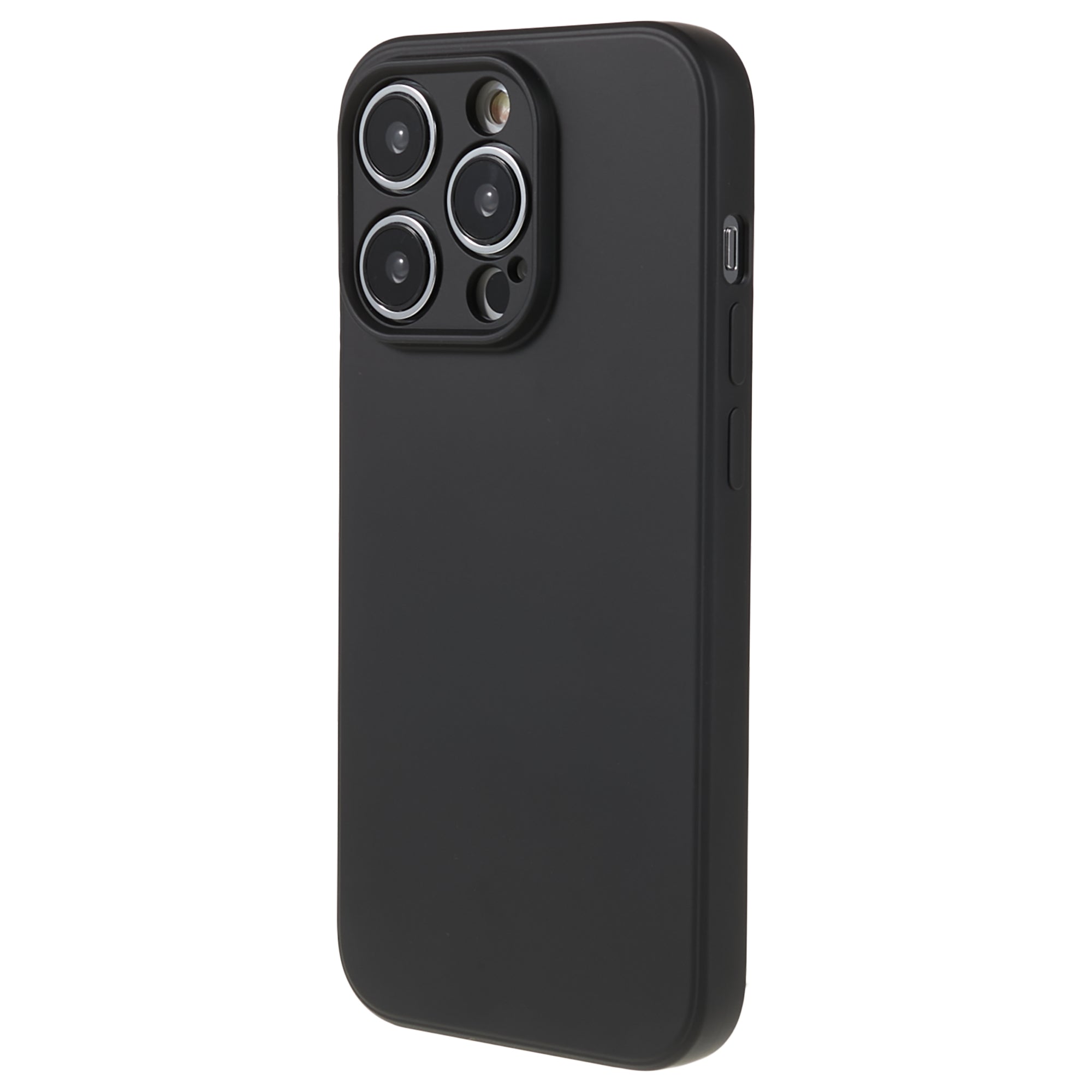 Pro iPhone 14 Pro Měkké TPU pogumované pouzdro na telefon Ochranný kryt z vláken proti poškrábání Pro iPhone 14 Pro Měkké TPU pogumované pouzdro na telefon Ochranný kryt z vláken proti poškrábání